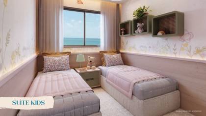edificio terrazza beira mar, de 107 a 140 m2, 03 e 04 quartos, 02 garagens, em piedade, lazer completo, varanda ampla e gourmet.