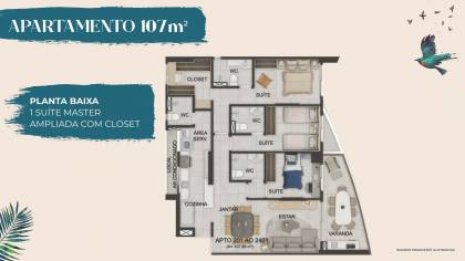 edificio terrazza beira mar, de 107 a 140 m2, 03 e 04 quartos, 02 garagens, em piedade, lazer completo, varanda ampla e gourmet.