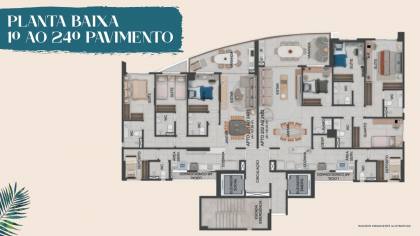 edificio terrazza beira mar, de 107 a 140 m2, 03 e 04 quartos, 02 garagens, em piedade, lazer completo, varanda ampla e gourmet.