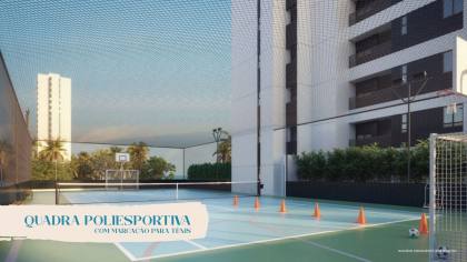 edificio terrazza beira mar, de 107 a 140 m2, 03 e 04 quartos, 02 garagens, em piedade, lazer completo, varanda ampla e gourmet.