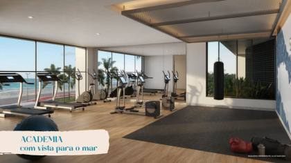 edificio terrazza beira mar, de 107 a 140 m2, 03 e 04 quartos, 02 garagens, em piedade, lazer completo, varanda ampla e gourmet.