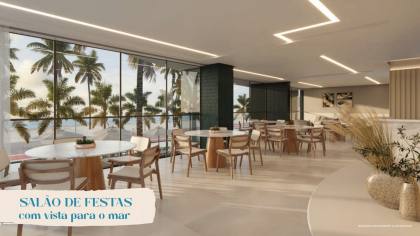 edificio terrazza beira mar, de 107 a 140 m2, 03 e 04 quartos, 02 garagens, em piedade, lazer completo, varanda ampla e gourmet.
