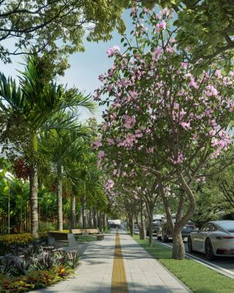 Apartamento à venda no Edifício Alameda Jardins, 132m, 4 quartos, 2 suítes, 1 banheiro social, 2 vagas de garagem