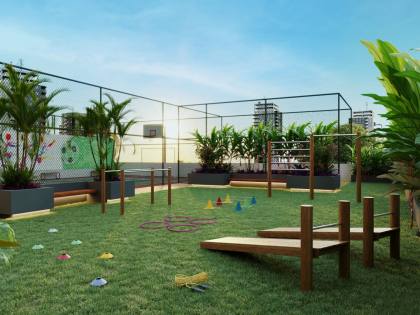 Apartamento à venda no Edifício Alameda Jardins, 132m, 4 quartos, 2 suítes, 1 banheiro social, 2 vagas de garagem