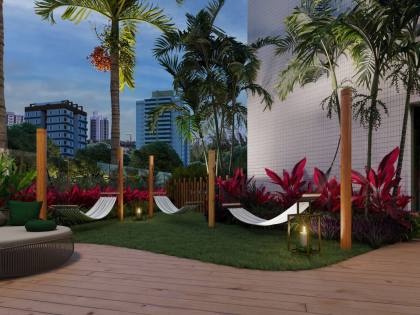 Apartamento à venda no Edifício Alameda Jardins, 132m, 4 quartos, 2 suítes, 1 banheiro social, 2 vagas de garagem