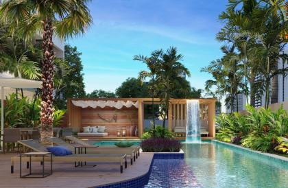 Apartamento à venda no Edifício Alameda Jardins, 132m, 4 quartos, 2 suítes, 1 banheiro social, 2 vagas de garagem