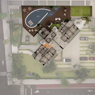 Apartamento com 4 quartos, 133m², lavabo, varanda gourmet, dependência completa, 2 vagas de garagem em Boa Viagem