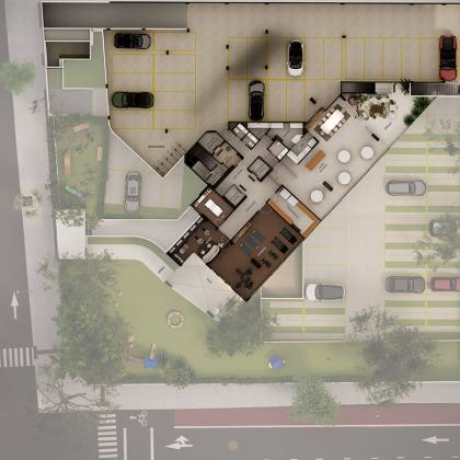 Edifício Mario Oliveira, 133m², 4 quartos, 3 suítes, lavabo, varanda gourmet, dependência completa, 2 vagas de garagem