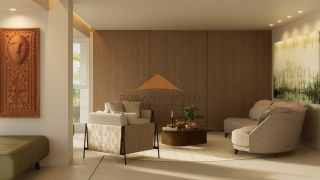 Apartamento com 4 quartos, 133m², lavabo, varanda gourmet, dependência completa, 2 vagas de garagem em Boa Viagem