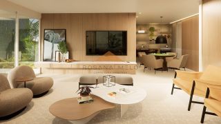 Apartamento com 4 quartos, 133m², lavabo, varanda gourmet, dependência completa, 2 vagas de garagem em Boa Viagem