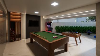 Edifício Mario Oliveira, 133m², 4 quartos, 3 suítes, lavabo, varanda gourmet, dependência completa, 2 vagas de garagem