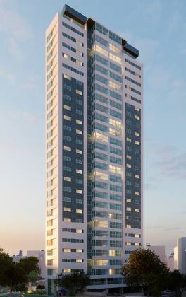 Edifício Mario Oliveira, 133m², 4 quartos, 3 suítes, lavabo, varanda gourmet, dependência completa, 2 vagas de garagem