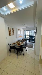 APARTAMENTO A VENDA EDIFICIO Studio Portal dos Mares,mobiliado 42m2,02 quartos,armários planejados,ar condicionado nos quartos,01 vaga privativa,piscina,academia,serviço de camareira,salão de festas