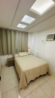 APARTAMENTO A VENDA EDIFICIO Studio Portal dos Mares,mobiliado 42m2,02 quartos,armários planejados,ar condicionado nos quartos,01 vaga privativa,piscina,academia,serviço de camareira,salão de festas