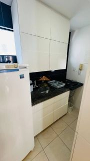 APARTAMENTO A VENDA EDIFICIO Studio Portal dos Mares,mobiliado 42m2,02 quartos,armários planejados,ar condicionado nos quartos,01 vaga privativa,piscina,academia,serviço de camareira,salão de festas