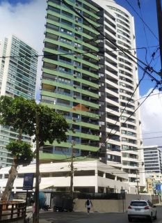 APARTAMENTO A VENDA EDIFICIO Studio Portal dos Mares,mobiliado 42m2,02 quartos,armários planejados,ar condicionado nos quartos,01 vaga privativa,piscina,academia,serviço de camareira,salão de festas