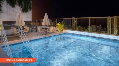 Studio à venda no Edifício Allure, 24m², 1 banheiro, cozinha, 1 vaga de garagem