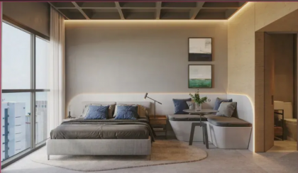 Studio à venda no Edifício AvNue Hall, 22,80m², 1 banheiro, cozinha, 1 vaga de garagem