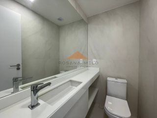 Edifício Alameda Brunehilde Trajano, 180m², 4 suítes, lavabo, dependência completa, móveis fixos, 3 vagas de garagem