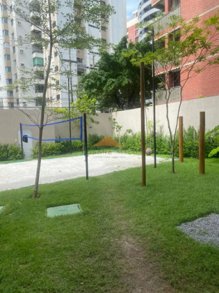 Edifício Alameda Brunehilde Trajano, 180m², 4 suítes, lavabo, dependência completa, móveis fixos, 3 vagas de garagem