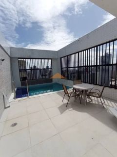 Edifício Maria Renda, 43,60m², 2 quartos, 1 suíte, área de serviço, 1 vaga de garagem, na Navegantes em boa viagem, predio novo.