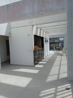Edifício Maria Renda, 43,60m², 2 quartos, 1 suíte, área de serviço, 1 vaga de garagem, na Navegantes em boa viagem, predio novo.
