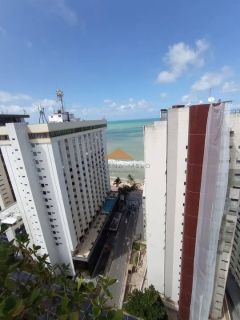 Edifício Maria Renda, 43,60m², 2 quartos, 1 suíte, área de serviço, 1 vaga de garagem, na Navegantes em boa viagem, predio novo.