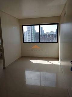 Edifício Maria Renda, 43,60m², 2 quartos, 1 suíte, área de serviço, 1 vaga de garagem, na Navegantes em boa viagem, predio novo.