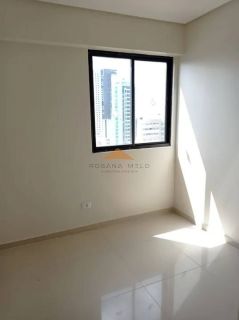 Edifício Maria Renda, 43,60m², 2 quartos, 1 suíte, área de serviço, 1 vaga de garagem, na Navegantes em boa viagem, predio novo.