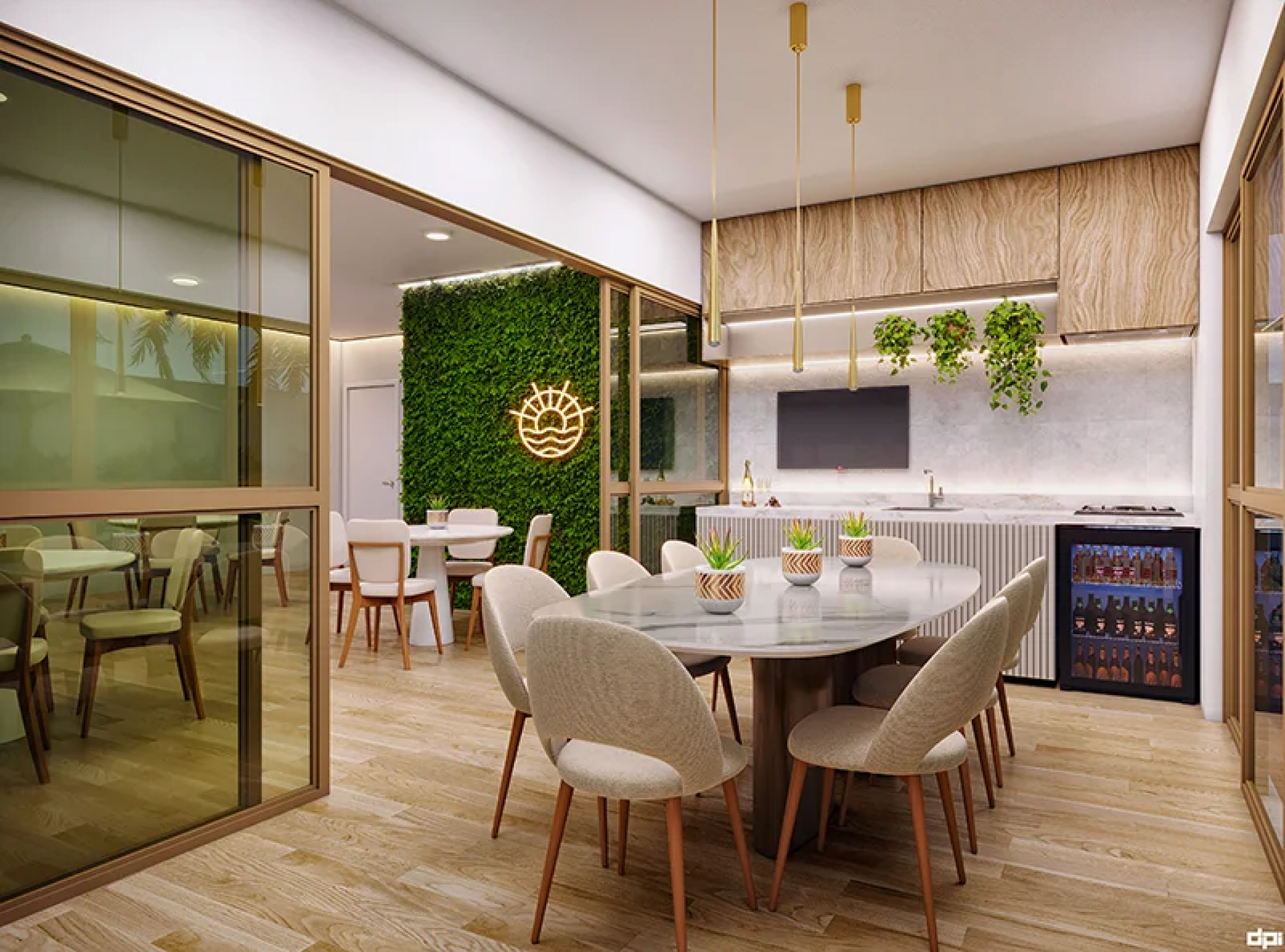 Apartamento à venda no Edifício Aurora Ville Residence, 58,88m², 2 quartos, 1 suíte, varanda, área de serviço, 1 vaga de garagem.