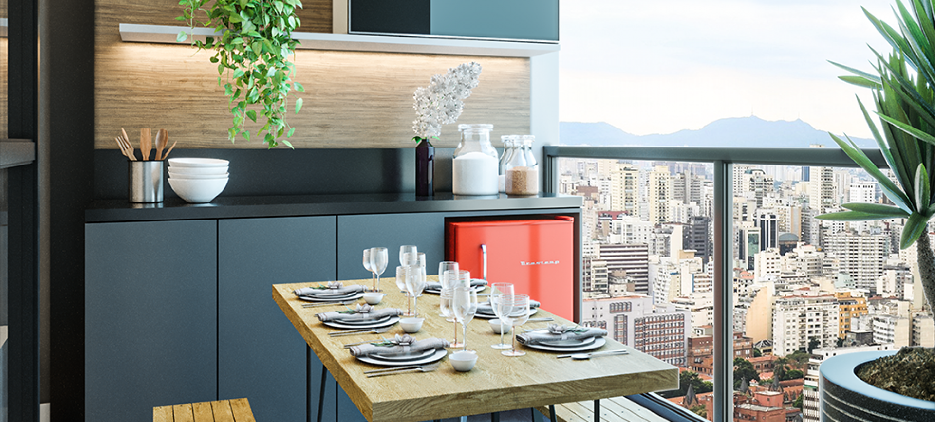 Edifício Residencial Villa Júlia, 53m², 2 quartos, 1 suíte, 1 vaga de garagem