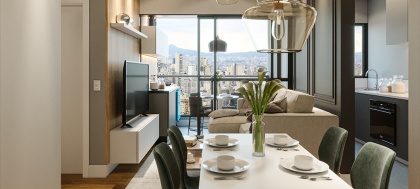 Edifício Residencial Villa Júlia, 53m², 2 quartos, 1 suíte, 1 vaga de garagem