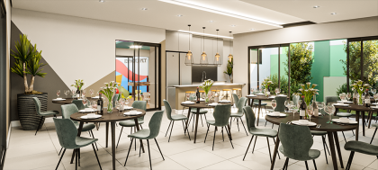 Edifício Residencial Villa Júlia, 53m², 2 quartos, 1 suíte, 1 vaga de garagem