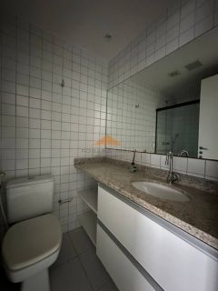 Edifício Joana Dhalia, 170m², 3 suítes, 1 Suíte Master, lavabo, mobiliado, dependência completa, 3 vagas de garagem