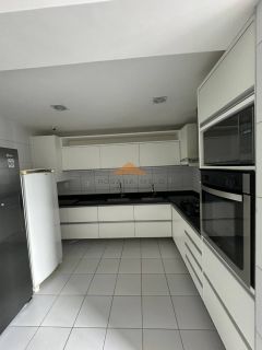 Edifício Joana Dhalia, 170m², 3 suítes, 1 Suíte Master, lavabo, mobiliado, dependência completa, 3 vagas de garagem