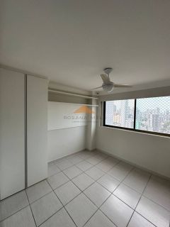 Edifício Joana Dhalia, 170m², 3 suítes, 1 Suíte Master, lavabo, mobiliado, dependência completa, 3 vagas de garagem