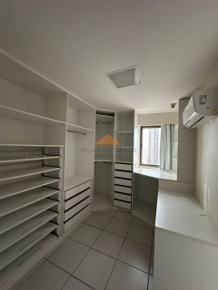 Edifício Joana Dhalia, 170m², 3 suítes, 1 Suíte Master, lavabo, mobiliado, dependência completa, 3 vagas de garagem