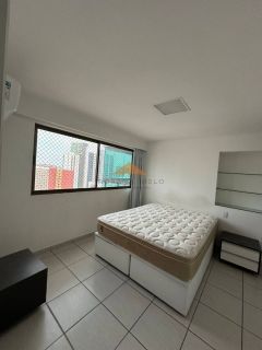 Edifício Joana Dhalia, 170m², 3 suítes, 1 Suíte Master, lavabo, mobiliado, dependência completa, 3 vagas de garagem