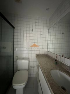 Edifício Joana Dhalia, 170m², 3 suítes, 1 Suíte Master, lavabo, mobiliado, dependência completa, 3 vagas de garagem