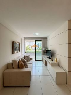 Oportunidade Edifício Porto das Palmeiras, Setúbal, 70 metros, varanda, sala, banheiro, 3 quartos, 1 suíte, cozinha, área de serviço, 01 vaga de garagem, piscina, salão de festas, academia, todo mobiliado