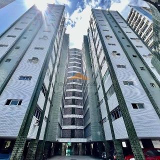 Edifício Tupi, 105m², 3 quartos, área de serviço, dependência completa, 1 vaga de garagem, nascente