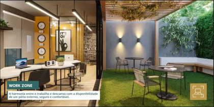 Apartamento a venda no Edifício Carlos Mendonça, 27,58m², 1 quartos, 1 banheiro, 1 vaga de garagem.