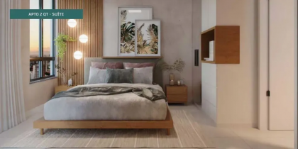 Apartamento a venda no Edifício Carlos Mendonça, 27,58m², 1 quartos, 1 banheiro, 1 vaga de garagem.
