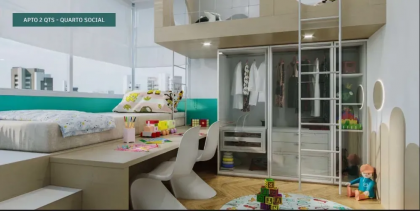 Apartamento a venda no Edifício Carlos Mendonça, 27,58m², 1 quartos, 1 banheiro, 1 vaga de garagem.