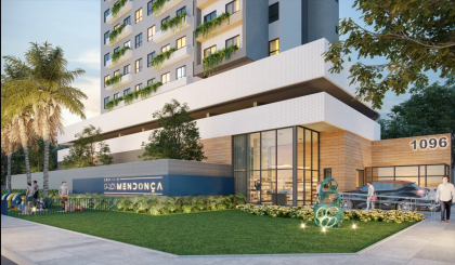 Apartamento a venda no Edifício Carlos Mendonça, 27,58m², 1 quartos, 1 banheiro, 1 vaga de garagem.