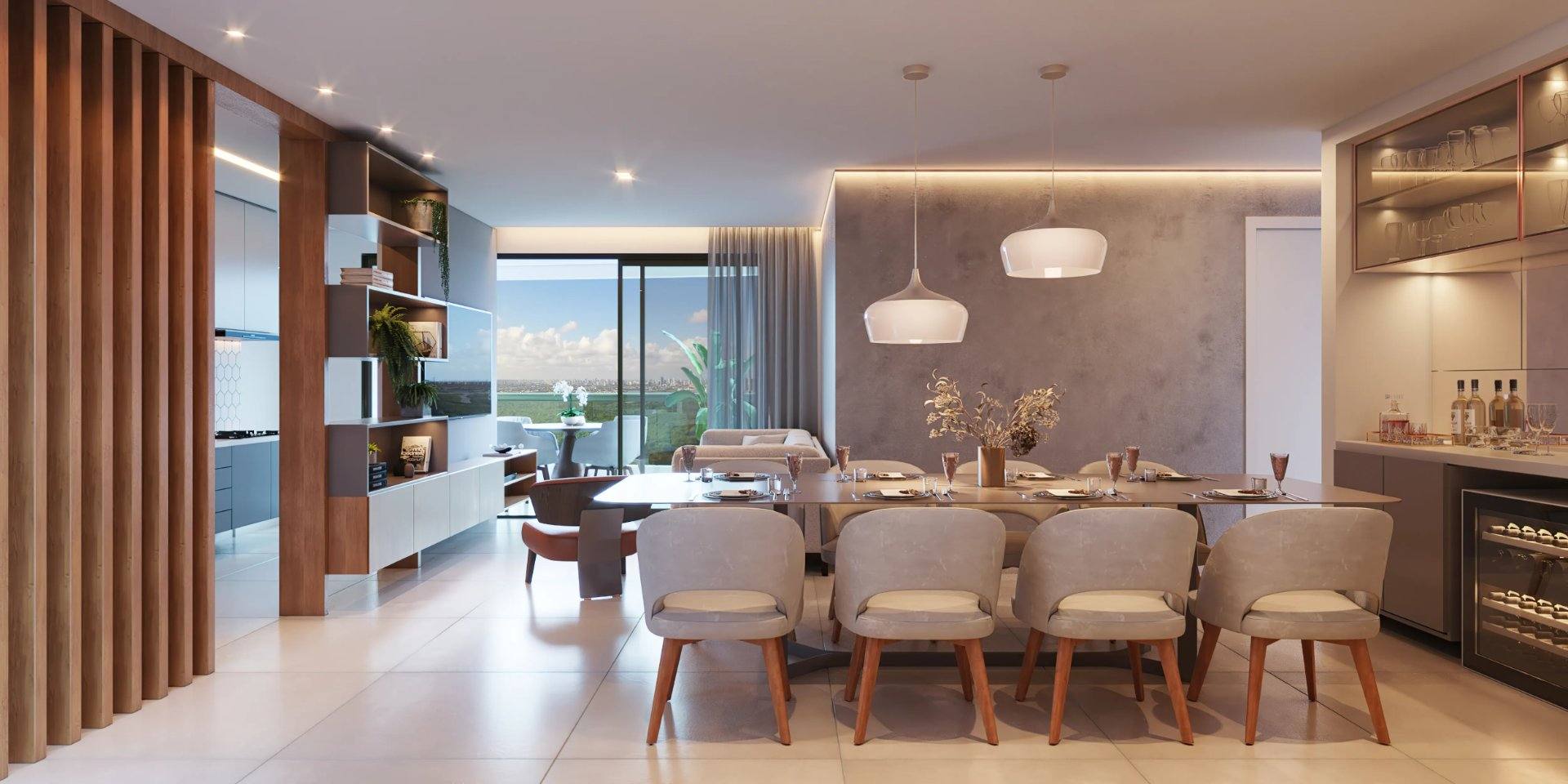 Edifício Verdano, 108 m², 3 quartos, 3 suítes, varanda, área de serviço, depósito, 2 vagas de garagem