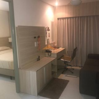 Beach Class Convention by HÔM, 25 m², móveis fixos, mobilidado, próximo a praia e ao Shopping Recife