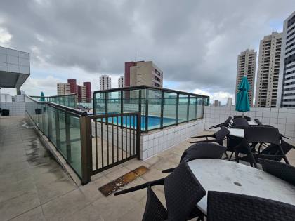 Edf. Morada Capibaribe Flat 1Q completo em excelente localização