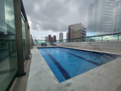 Edf. Morada Capibaribe Flat 1Q completo em excelente localização