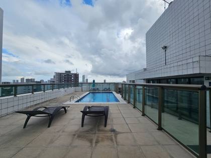 Edf. Morada Capibaribe Flat 1Q completo em excelente localização